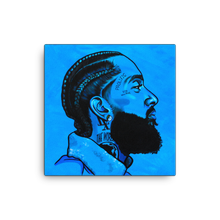 Load image into Gallery viewer, "Nipsey Blue" Canvas Print