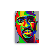 Load image into Gallery viewer, &quot;Tupac - Colorblock&quot; Canvas Print
