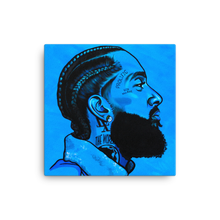 Load image into Gallery viewer, "Nipsey Blue" Canvas Print