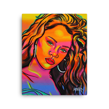 Load image into Gallery viewer, "Ms. Fenty" Canvas Print