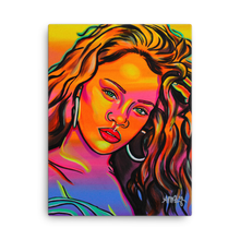 Load image into Gallery viewer, "Ms. Fenty" Canvas Print