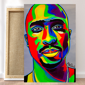"Tupac" Canvas Print