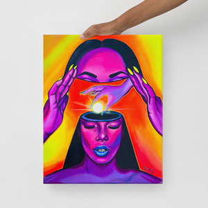"Piece of Mind" Canvas Print