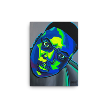 Load image into Gallery viewer, &quot;Biggie Blue&quot; Canvas Print
