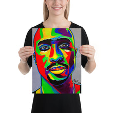 Load image into Gallery viewer, &quot;Tupac - Coloblock&quot; Poster Print
