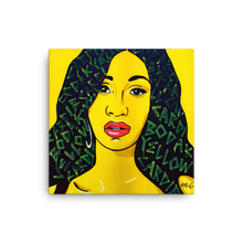 Load image into Gallery viewer, &quot;Trapselena&quot; (Cardi B) Canvas Print
